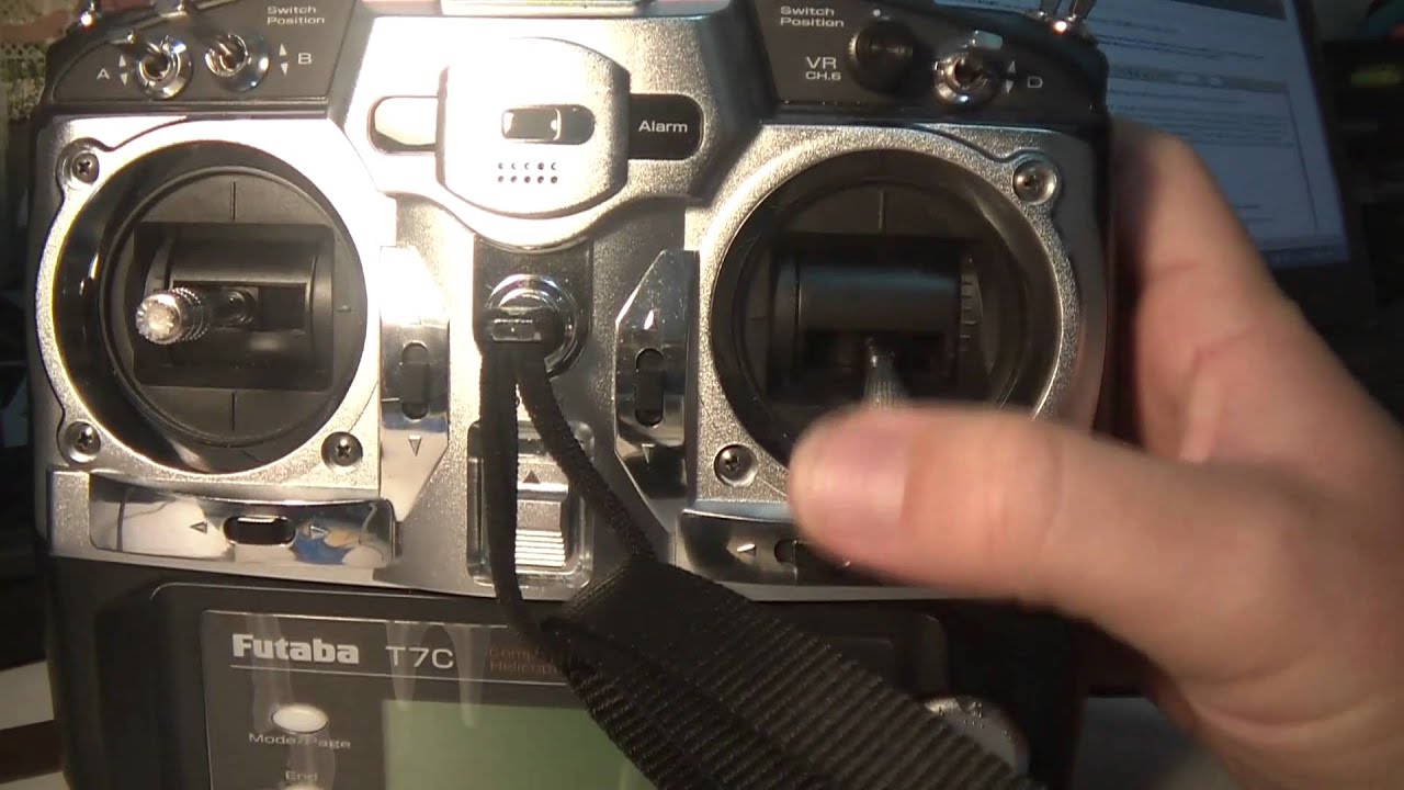 Futaba 8FG vs 6EX and 7C ergonomics