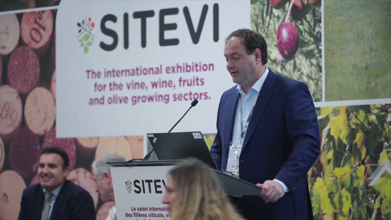 Ouverture de la Journ&eacute;e de l'Olive au SITEVI 2025 par Laurent B&eacute;lorgey, pr&eacute;sident de France Olive