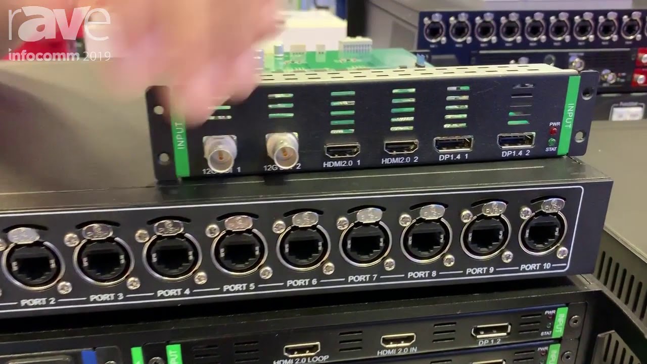InfoComm 2019: Colorlight Intros the Z6Pro LED Controller With Fiber Outputs