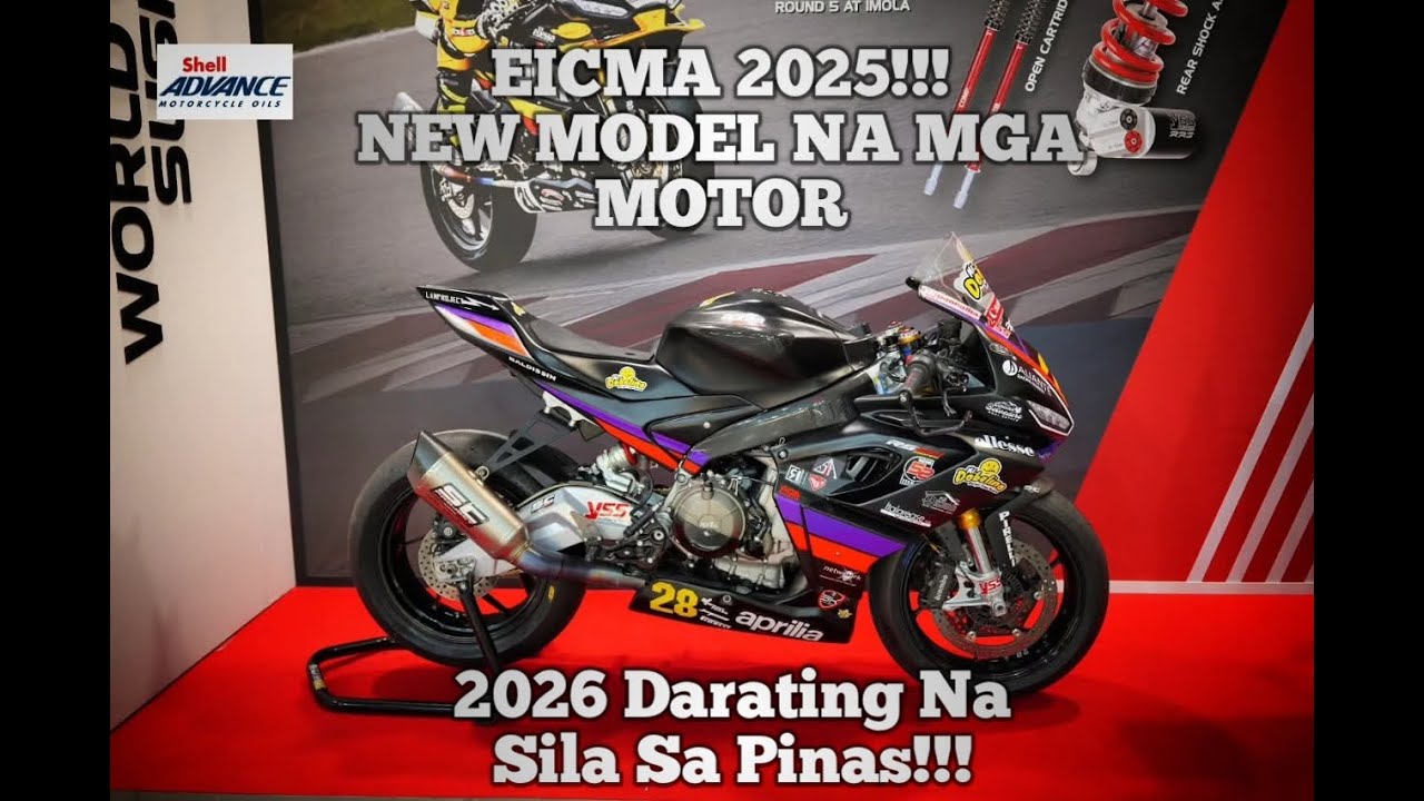 EICMA 2025 Mga Bagong Motor Na Lalabas Sa Taon 2026 Possible Ito Ilabas Sa Pinas!!!Aabangan natin!!!