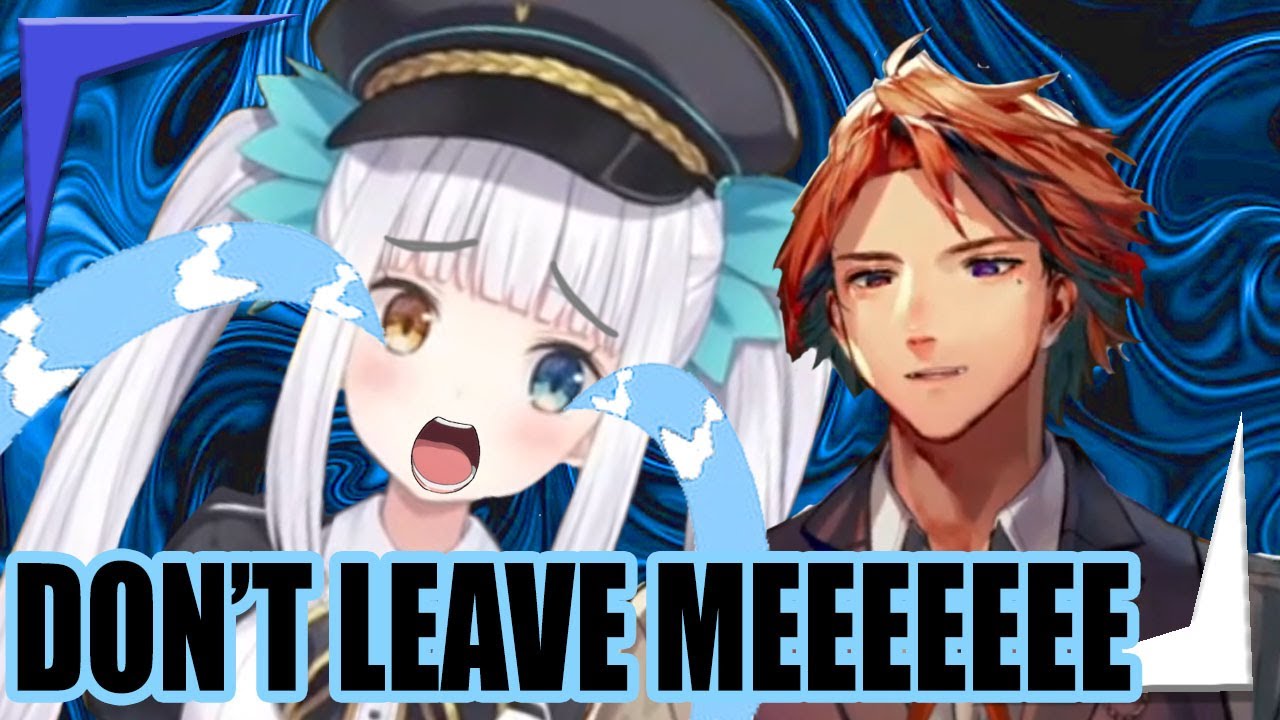Clingy girlfriend Mea won't let Roberu end the stream 【Holostars EngSub】