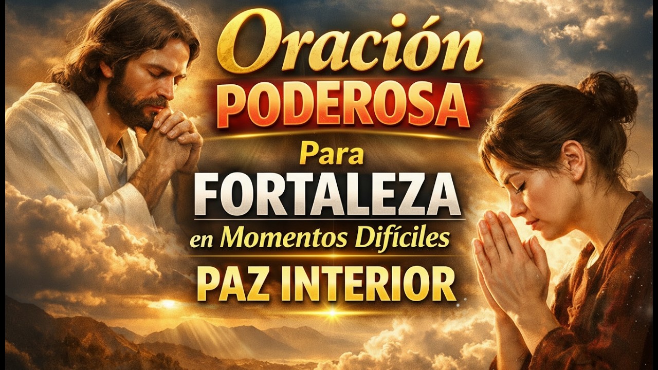 Oración de la mañana PODEROSA para FORTALEZA en Momentos Difíciles | Paz Interior