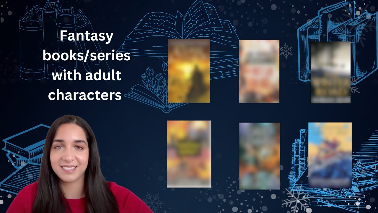Fantasy books and series with adult characters