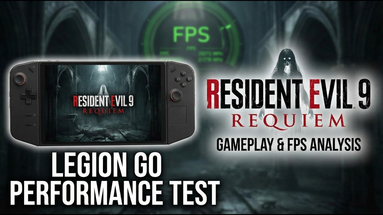 RE9: Requiem - Performance Test en Legion Go (Intro Completa / NoSpoilers) #residentevil9 #legiongo