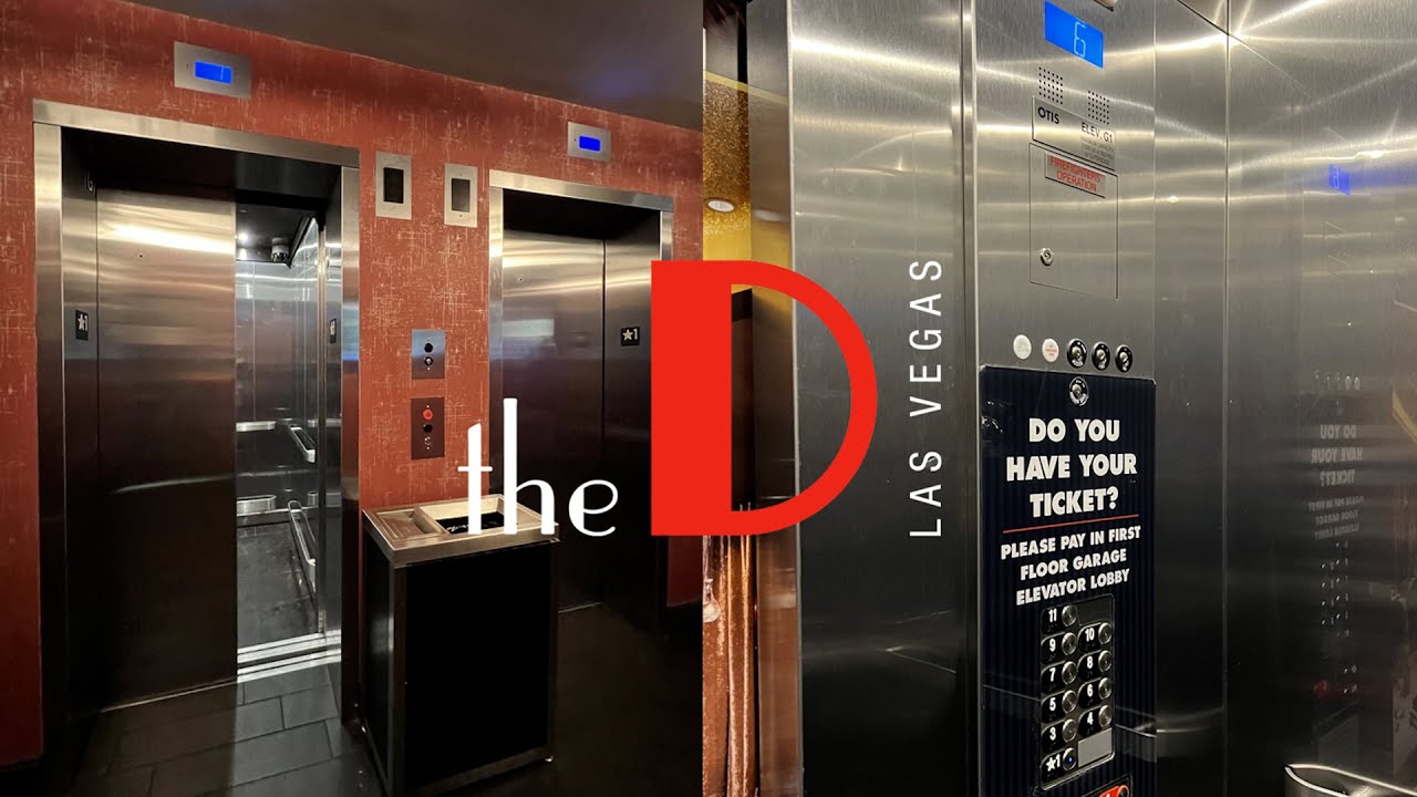 OTIS Traction Garage Elevators - The D Casino & Hotel - Las Vegas, NV