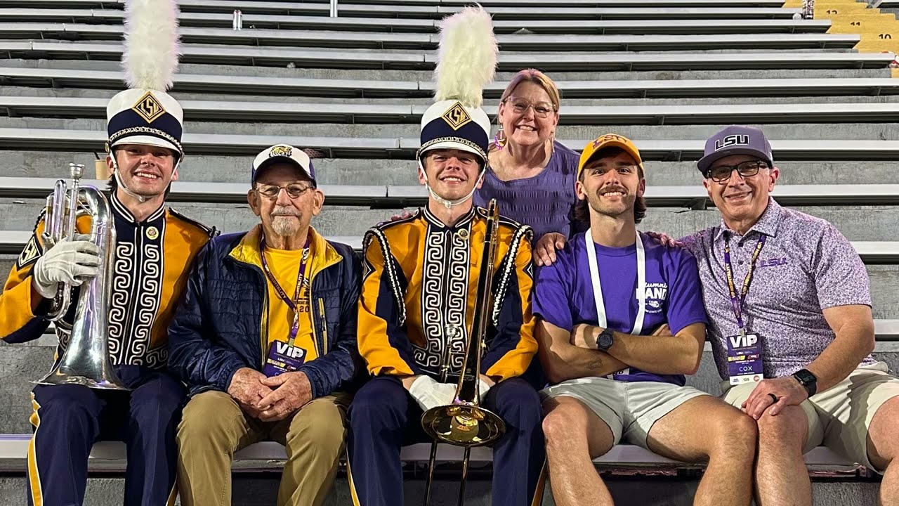 2025 LSU Alumni & Tiger Band – “Pregame Salute” 🎺🐯