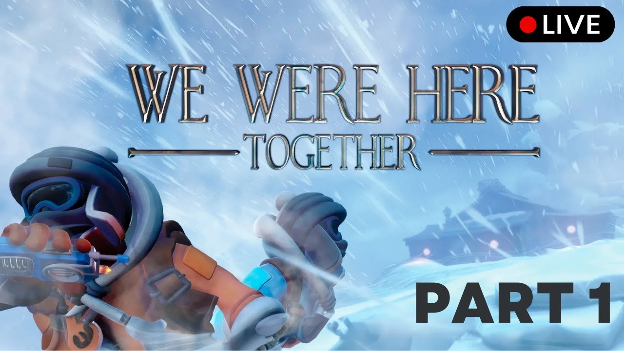 Ek Galti = Game Over 😨 | We Were Here Together LIVE
