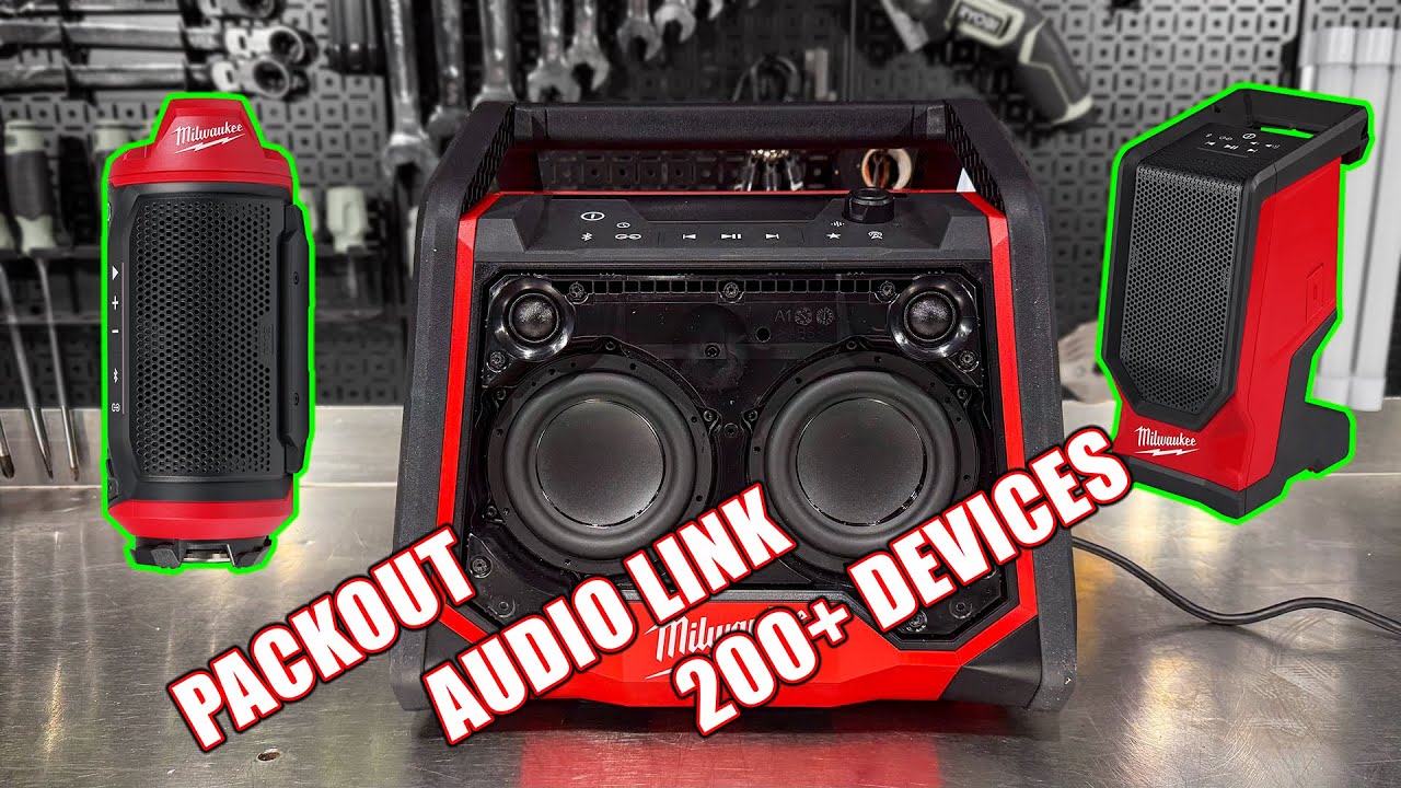 Milwaukee M18 Jobsite Bluetooth Radio and Charger Review - 2956-20