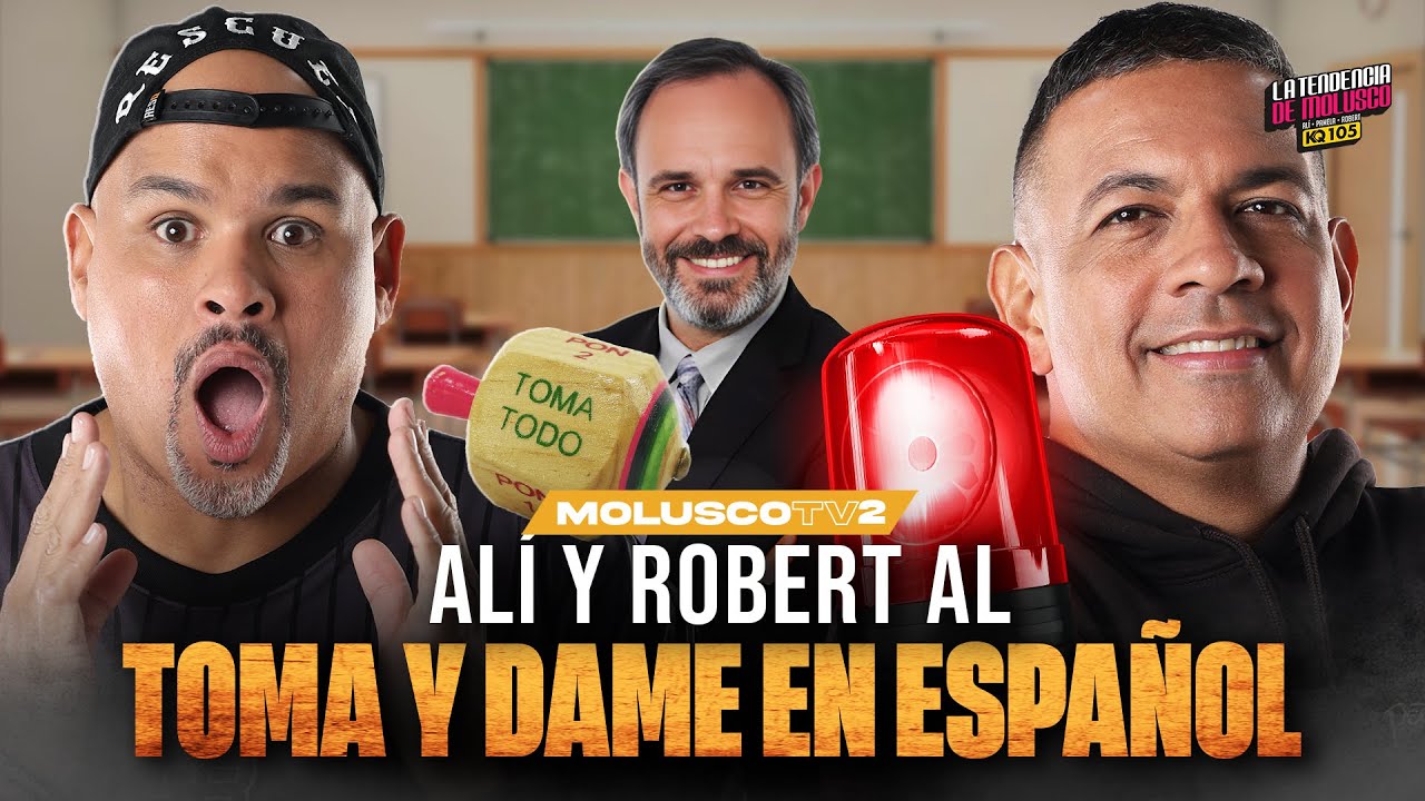 Ali y Robert al Toma y Dame con El Profesor Paizy / La Tendencia de Molusco KQ105