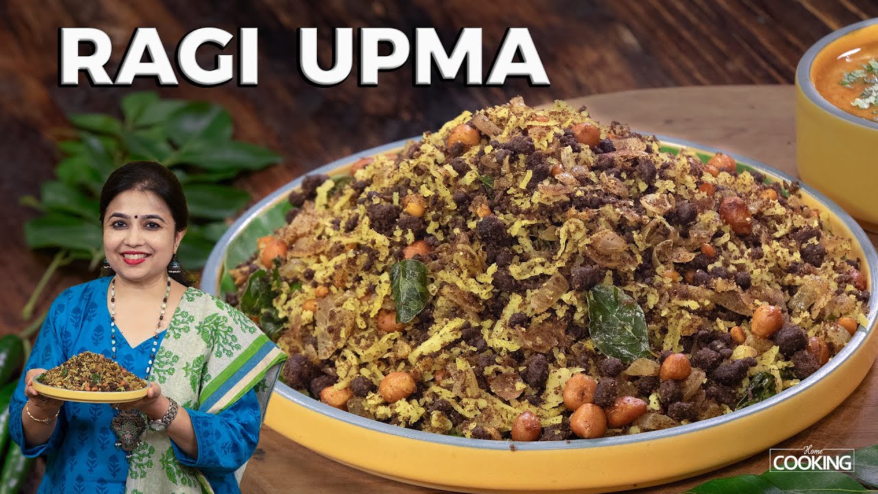 Ragi Upma Recipe | Healthy Breakfast | Upma Recipe | Millet Recipes | Ragi Recipes