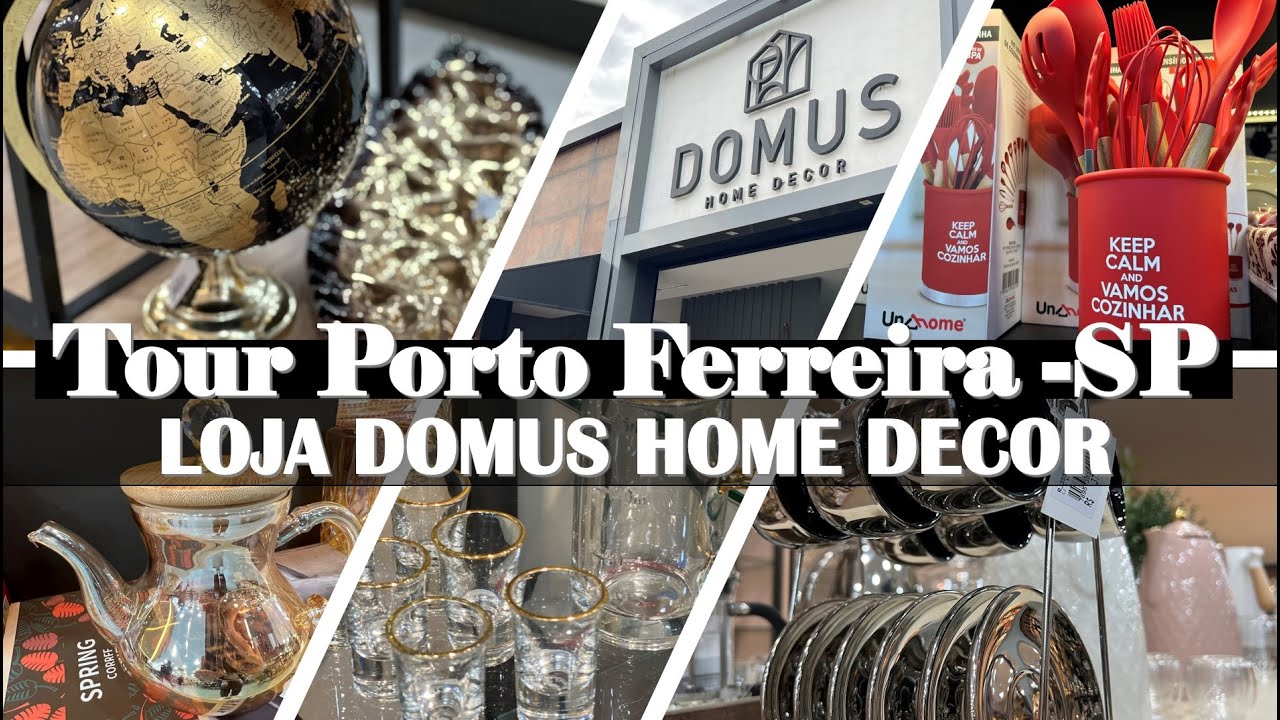 PASSEIA E FALA NA DOMUS HOME DECOR EM PORTO FERREIRA-SP