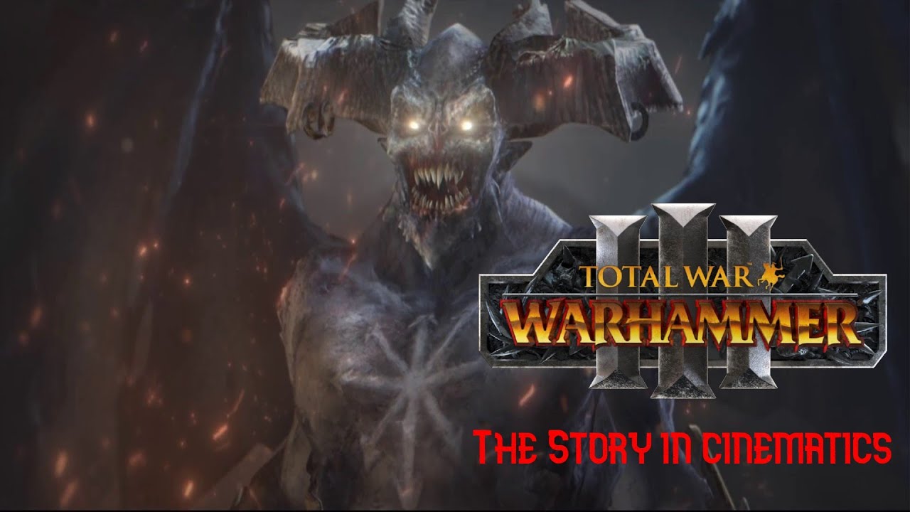 Total Warhammer 3 - L'histoire du jeu en cinématiques !! FR