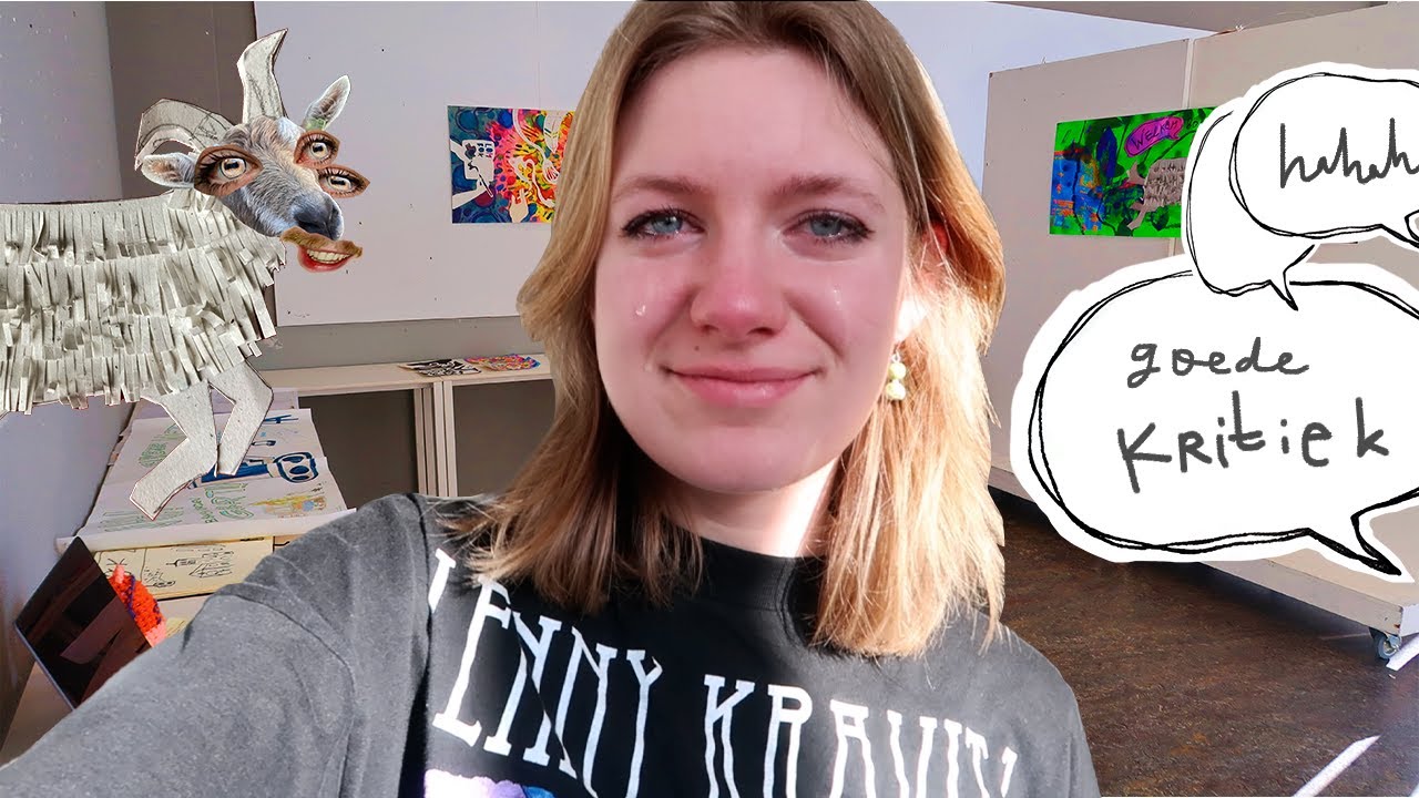 een onvoldoende halen op de kunstacademie... :')