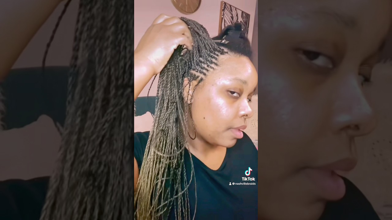 MICRO Senegalese Twists!! 😍😍 #microbraids #senegalesetwists #microtwists #minitwists