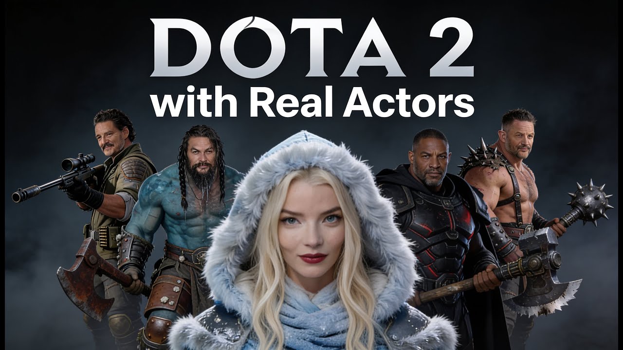 Dota 2 Heroes with Real Actors #Part2