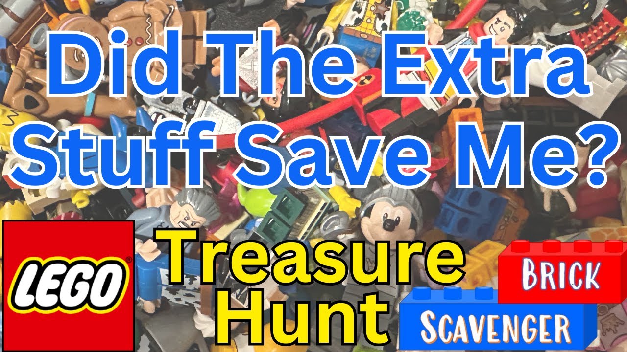 Lego Minifigure Treasure Hunt: Did the Extra Stuff Save Me?
