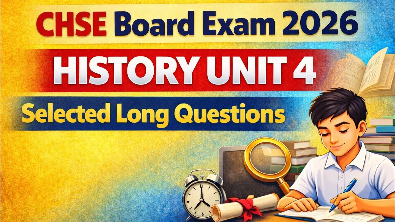 Important Long Question History Unit 4(+2 arts second year )