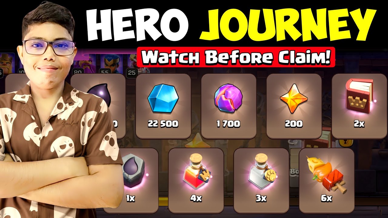 🚨DON'T Claim Hero Journey Rewards Before Watching This! | Clash of Clans