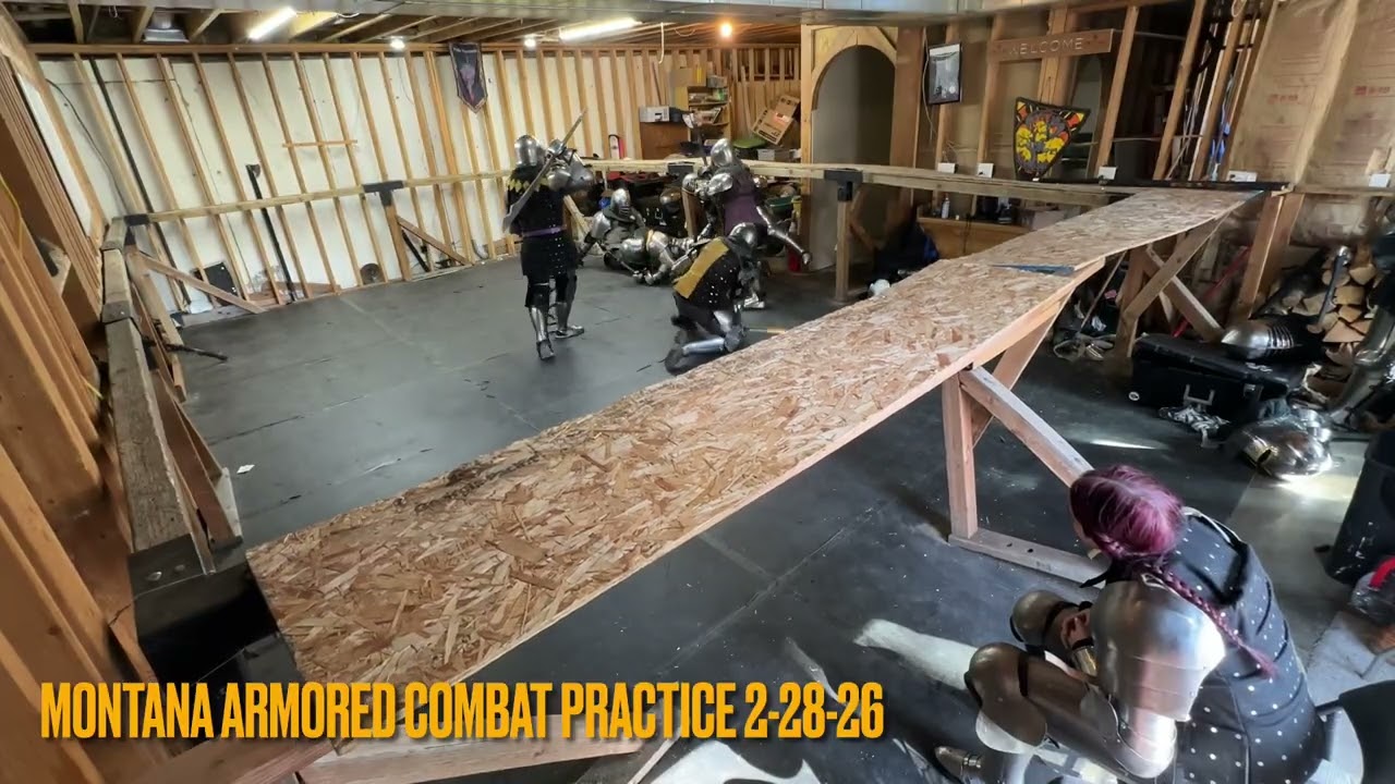 Montana Armored Combat Practice 2-28-26