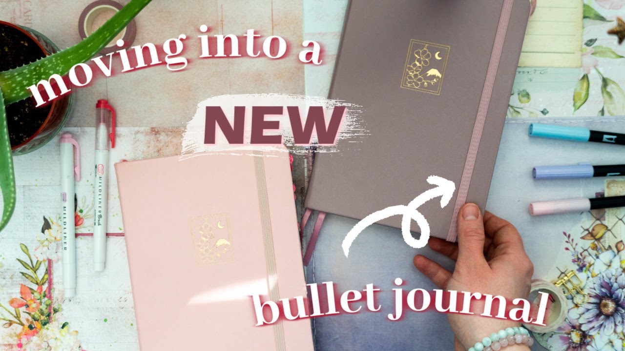Moving to a New Bullet Journal 🌸