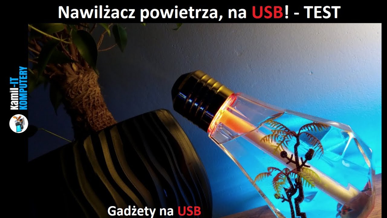 Nawilżacz powietrza na USB? Test i prezentacja - Gadżety na USB