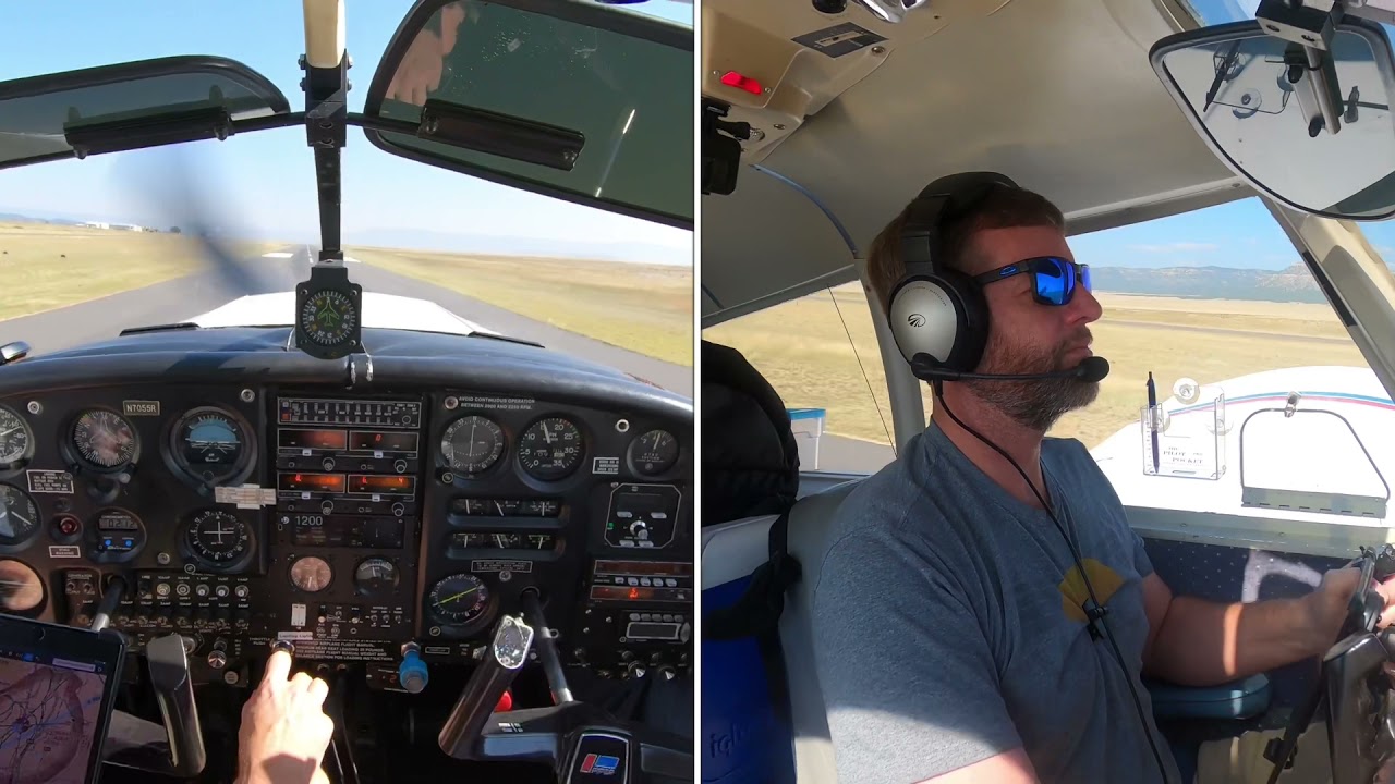 Cross country to Raton, NM in a Cherokee 140, Eagle Nest Lake & Veterans Memorial