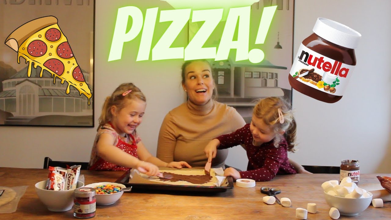 Sjov med Karla og Viki - Hjemmelavet pizza