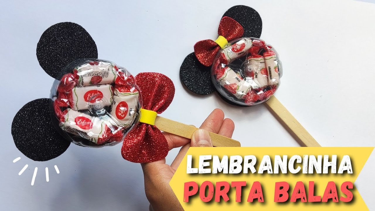 DICA DE LEMBRANCINHA MINNIE E MICKEY MOUSE!