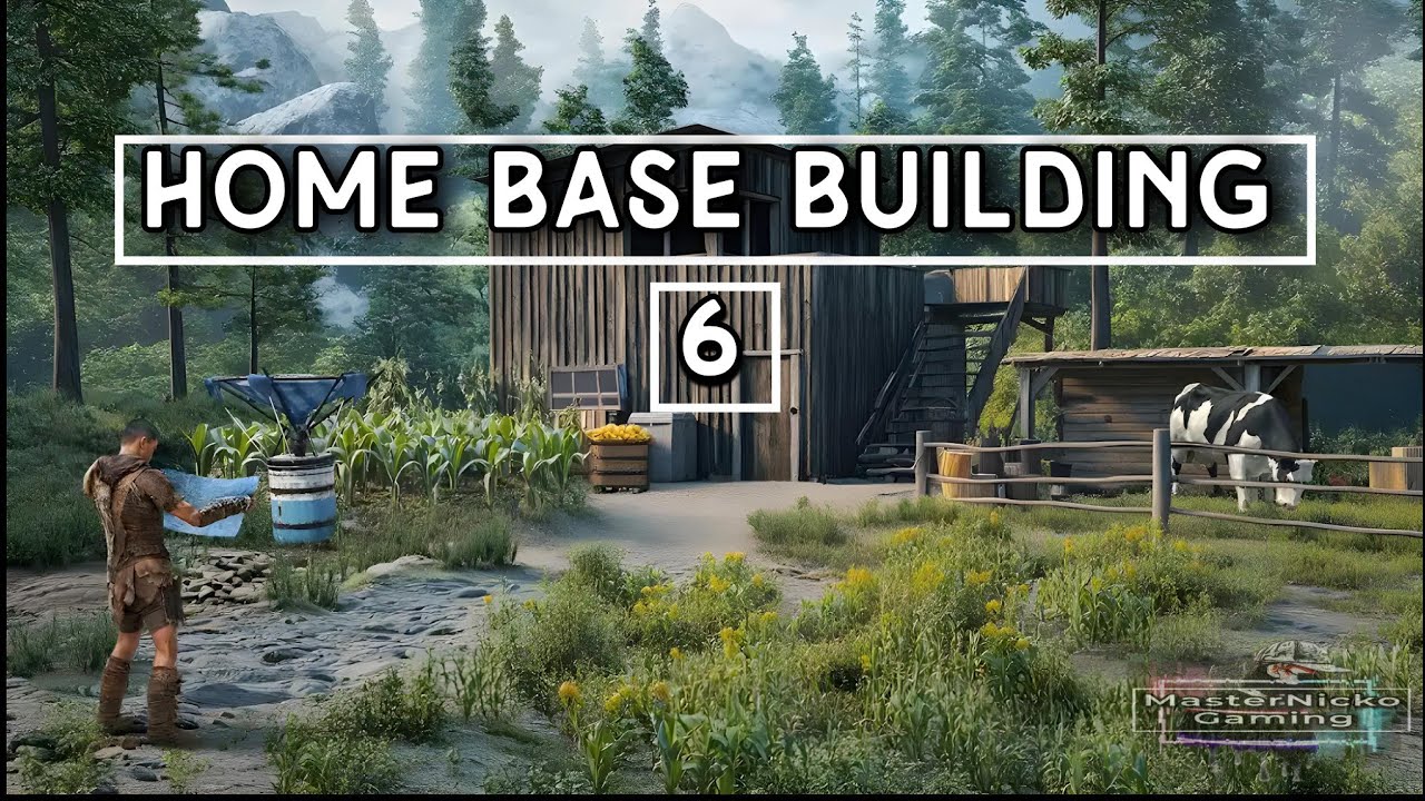 Building My Base on Tomorrow MMO - (Gathering Run /Woods) Gameplay part 6