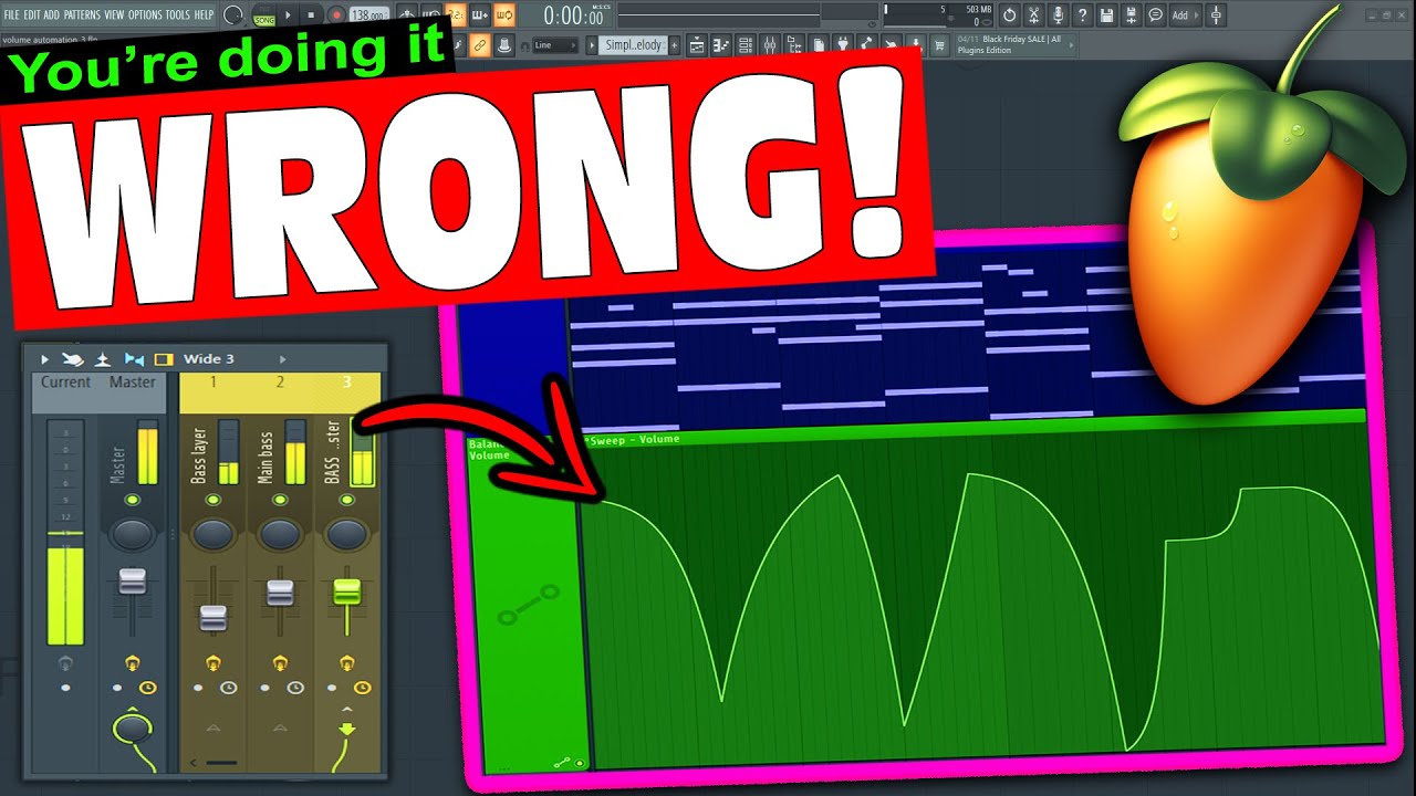 ПРАВИЛЬНЫЙ способ автоматизации громкости в FL Studio!