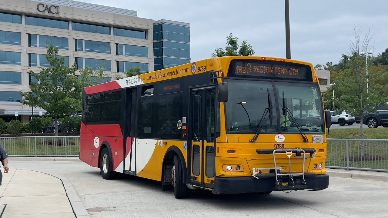 (Retired) Fairfax Connector: 2008 Orion VII NG #9789 on Route RIBS 3