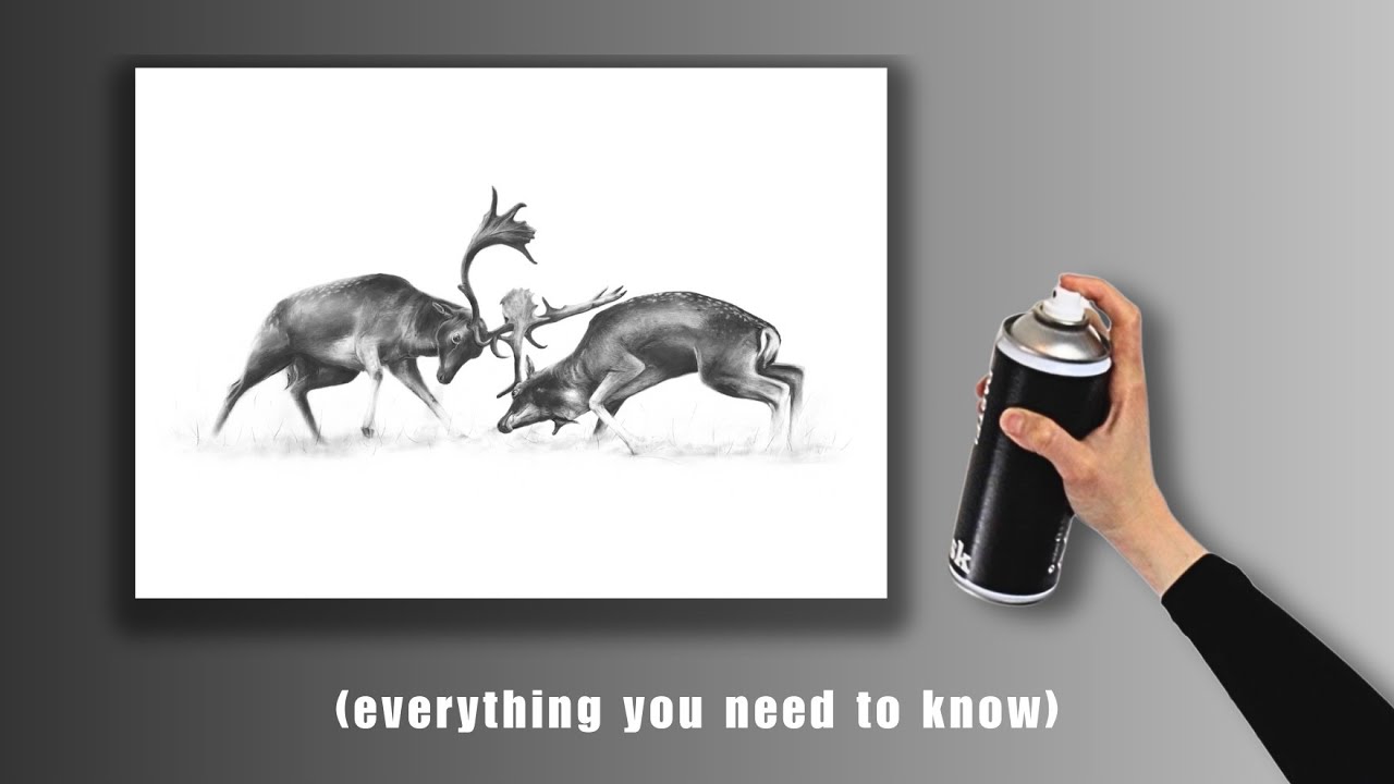 How to fix a CHARCOAL drawing