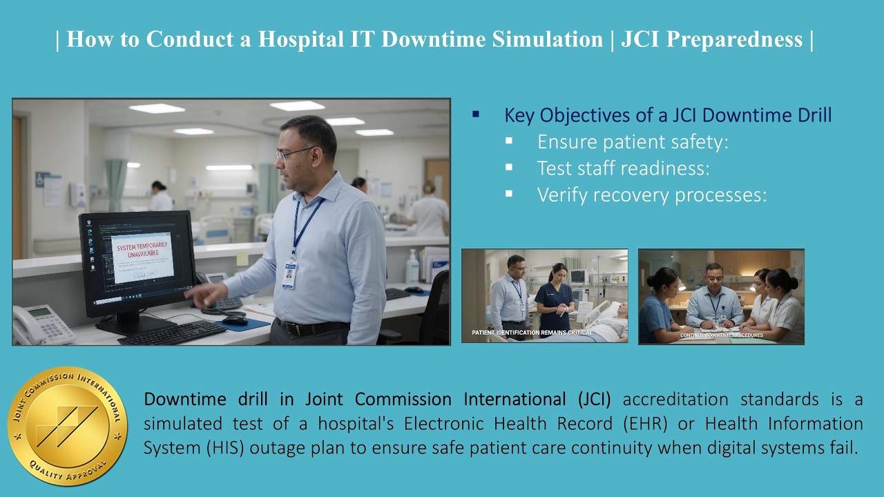 | How to Conduct a Hospital IT Downtime Simulation | JCI Preparedness |