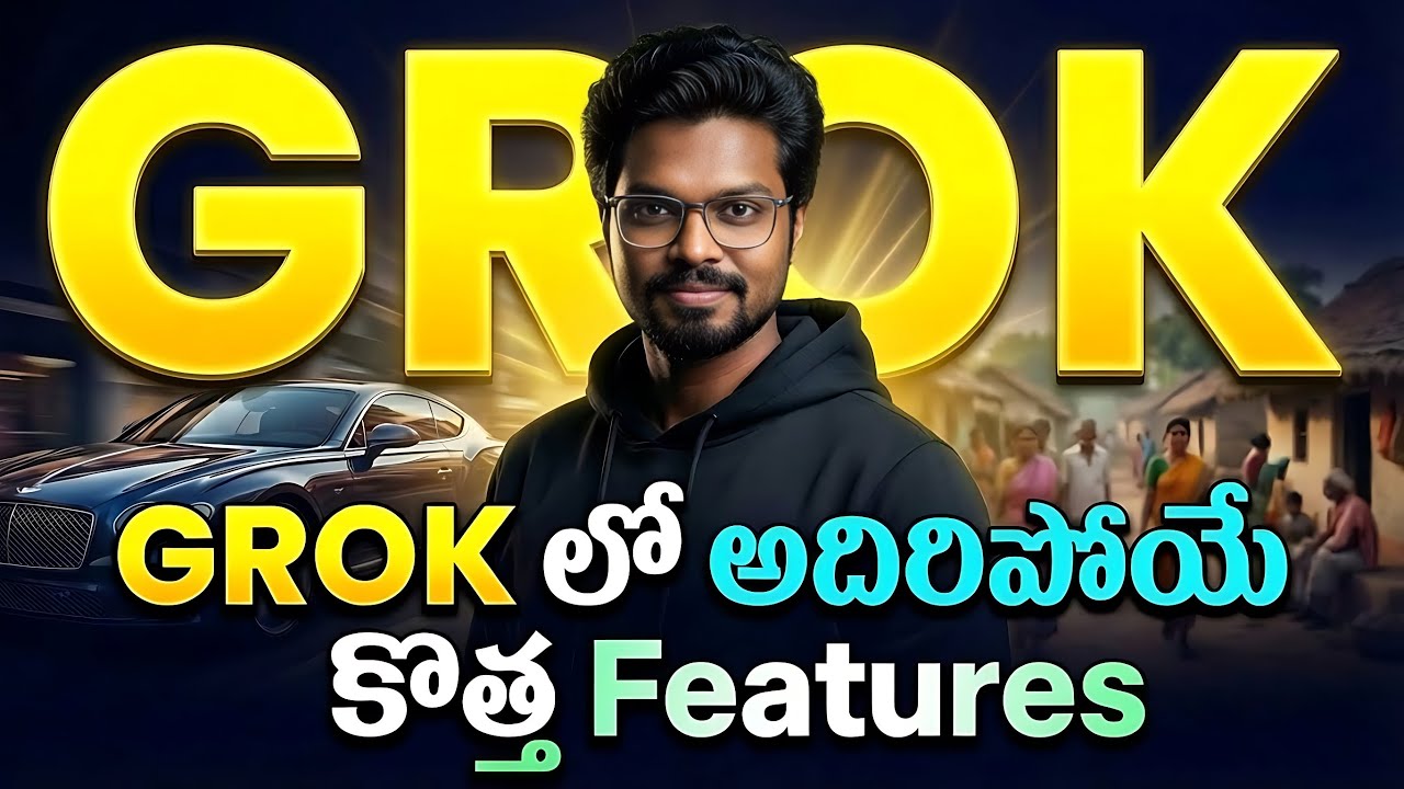 GROK Just Changed Everything  | Latest GROK AI Updates Telugu