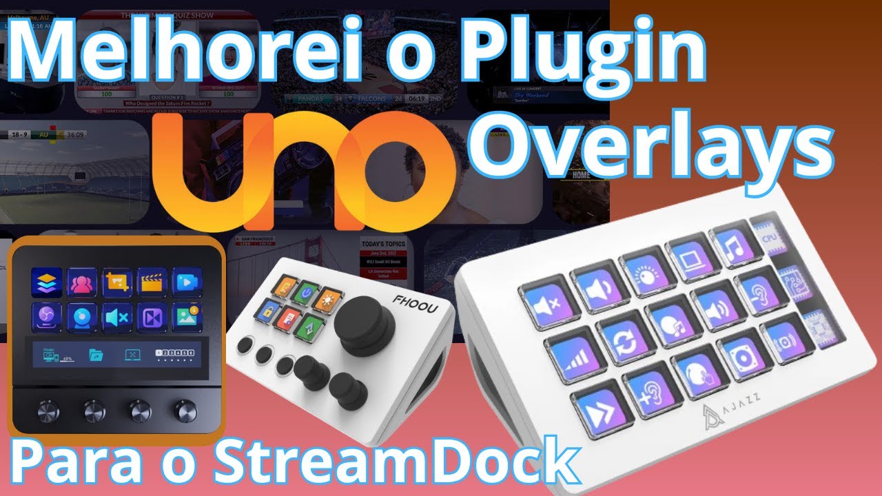 Я изменил плагин Uno Overlays для StreamDock.