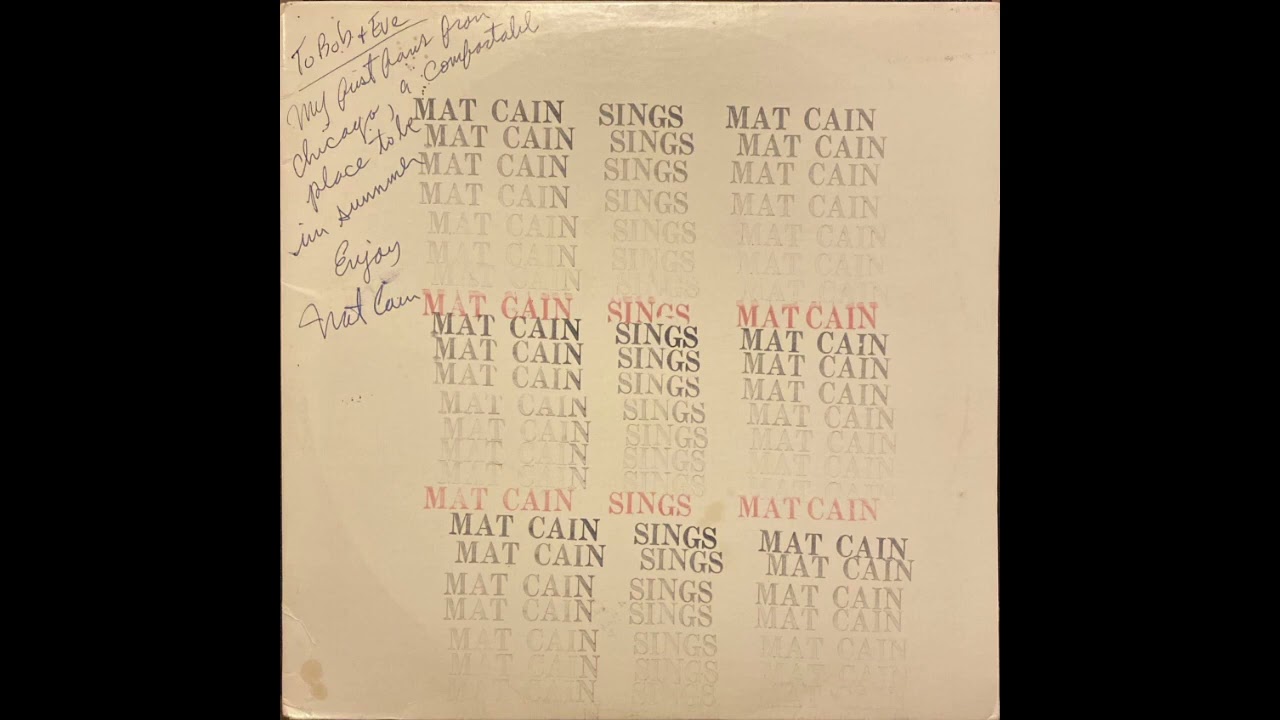 Mat Cain Sings Mat Cain (US) [pop, full album]