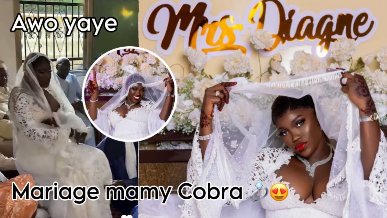 Mariage: mamy cobra Machallah Mme Diagne 💍😍