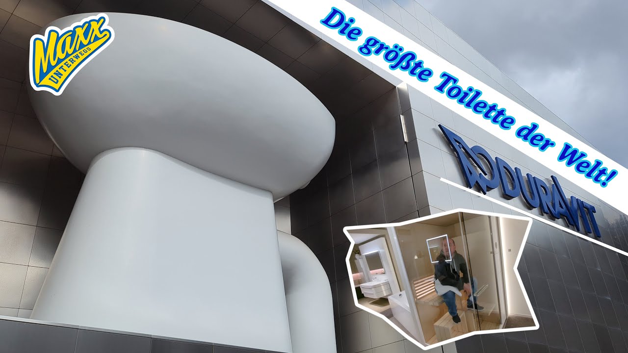 Die größte Toilette der Welt | Duravit Design Center | 2024