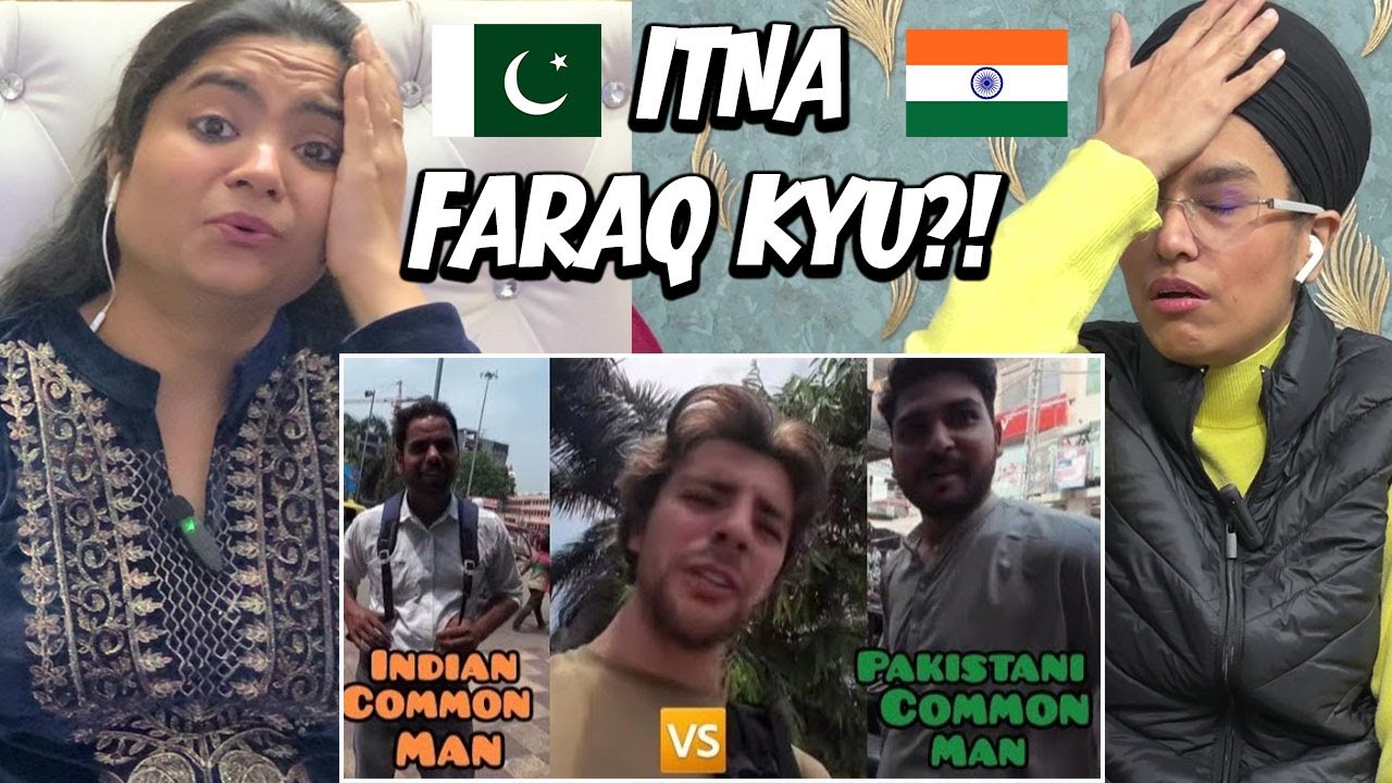 Indian Common man vs Pakistani Common man | REACTION