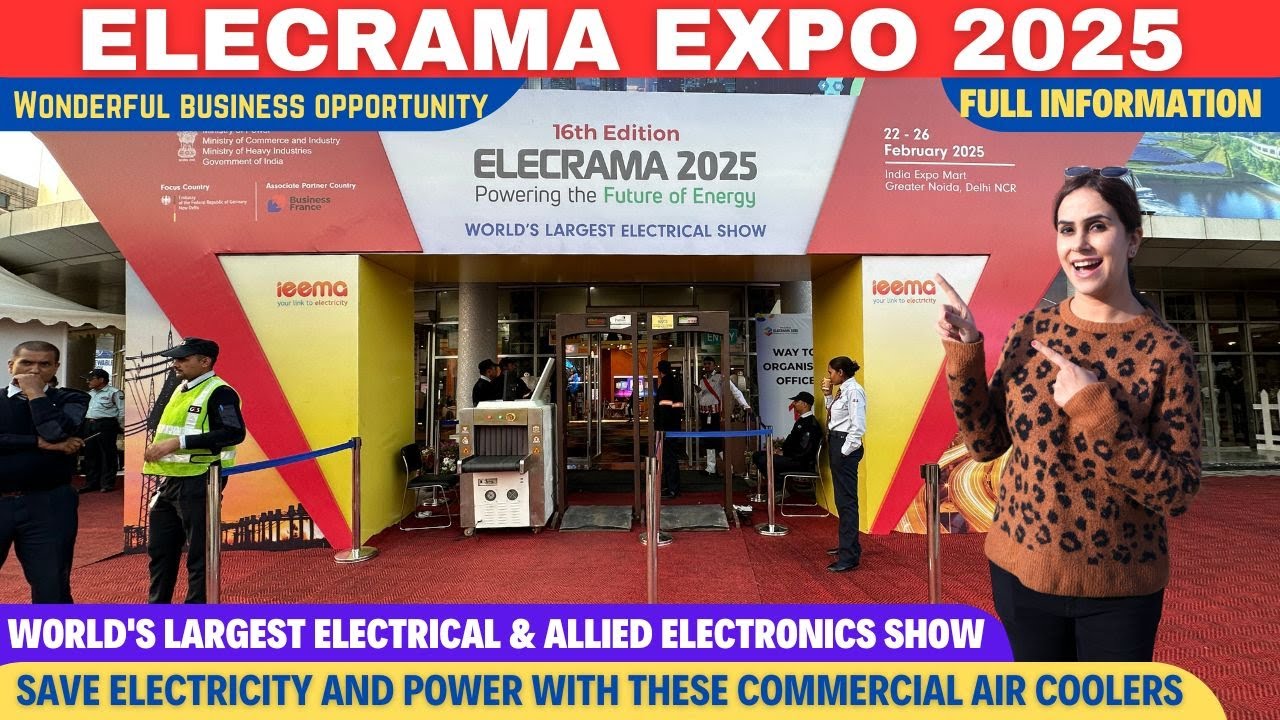 Elecrama 2025 | World's Largest Electrical & Allied Electronics Show | Transformers, Circuits