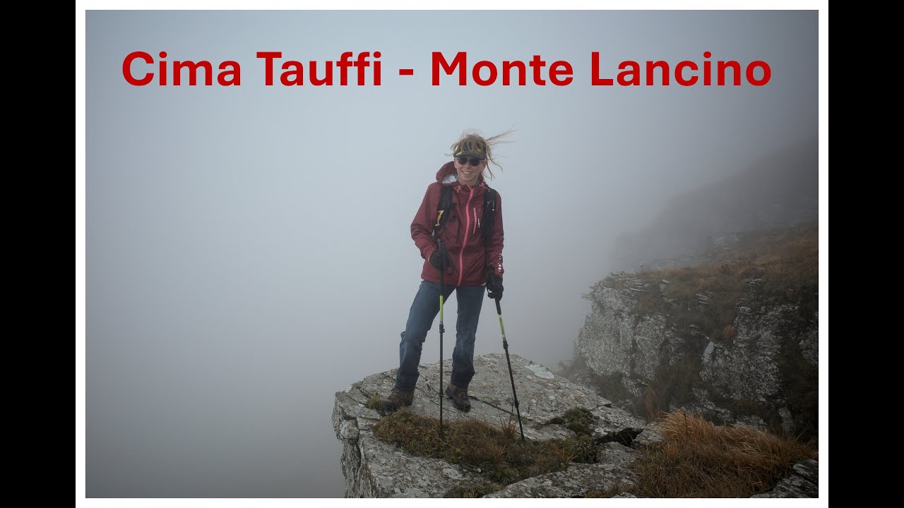Cima Tauffi e Monte Lancino (con il cane) - Appennino Tosco Emiliano