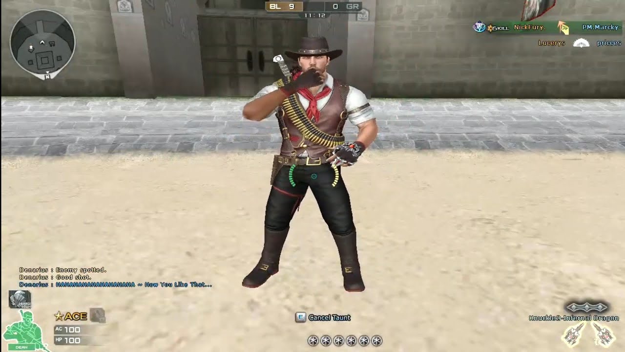 CROSSFIRE: Bladed Knuckle Infernal Dragon Arena (Melee Mode) with Dean.