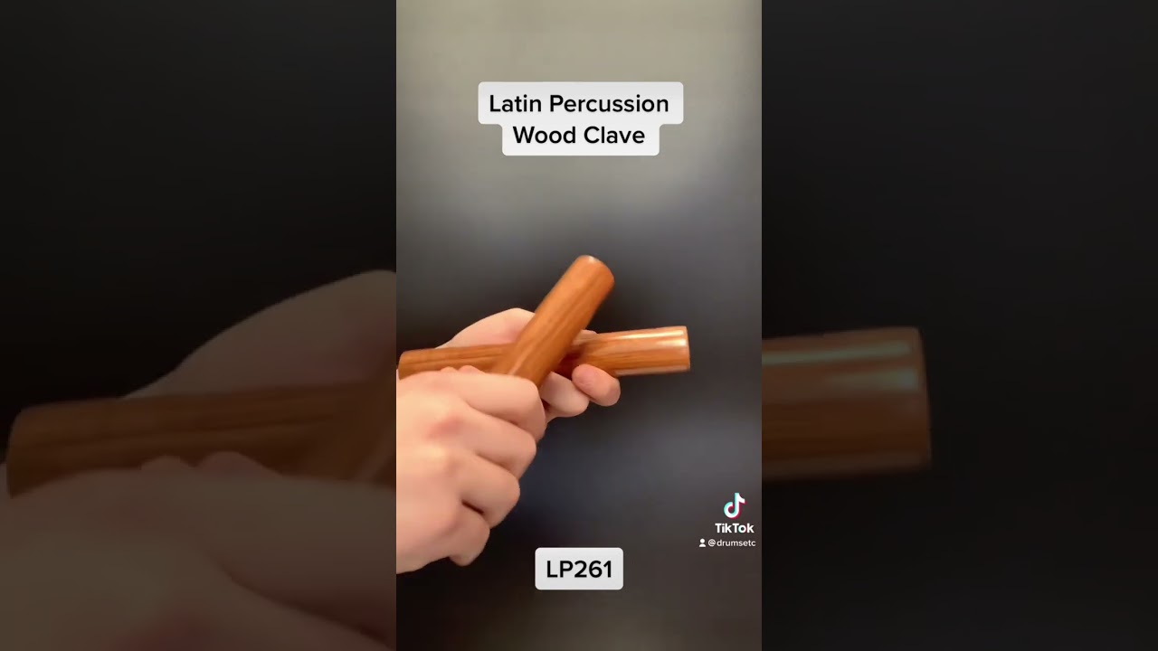 Latin Percussion Wood Clave LP261 #percussion #sample  @LPYT