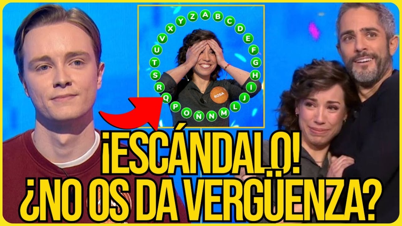 💥¡SE HA LIADO! MANU AVERGÜENZA A PASAPALABRA Y REACCIONA ASÍ TRAS EL TONGO CON ROSA EN EL BOTE FINAL