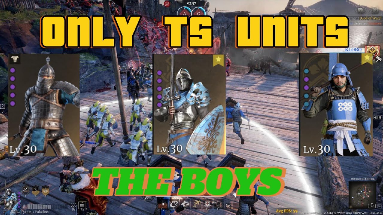 SIEGE WITH T5 UNITS ONLY-Conqueror's Blade