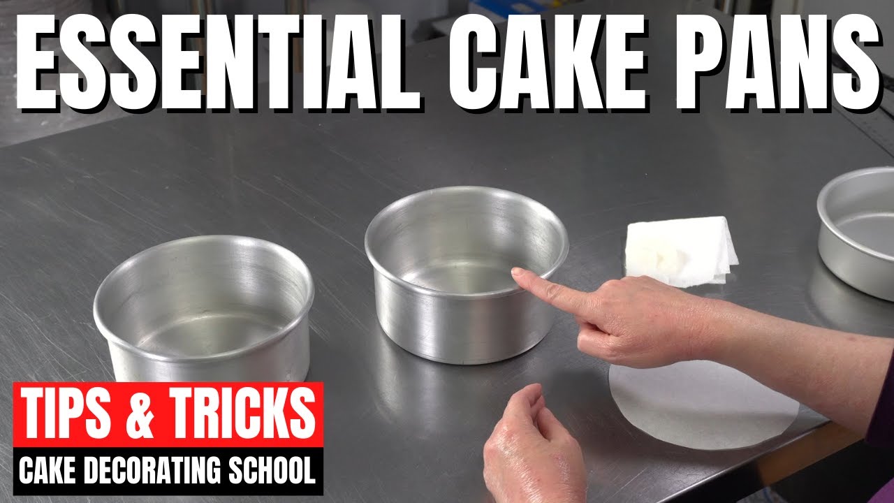Essential Cake Pans [ Cake Decorating For Beginners ]