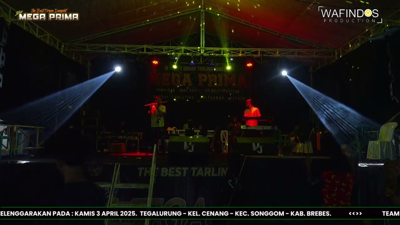 tetalu organ tarling dangdut yang ganteng MEGA PRIMA live tegalurung songgom 3 april 2025