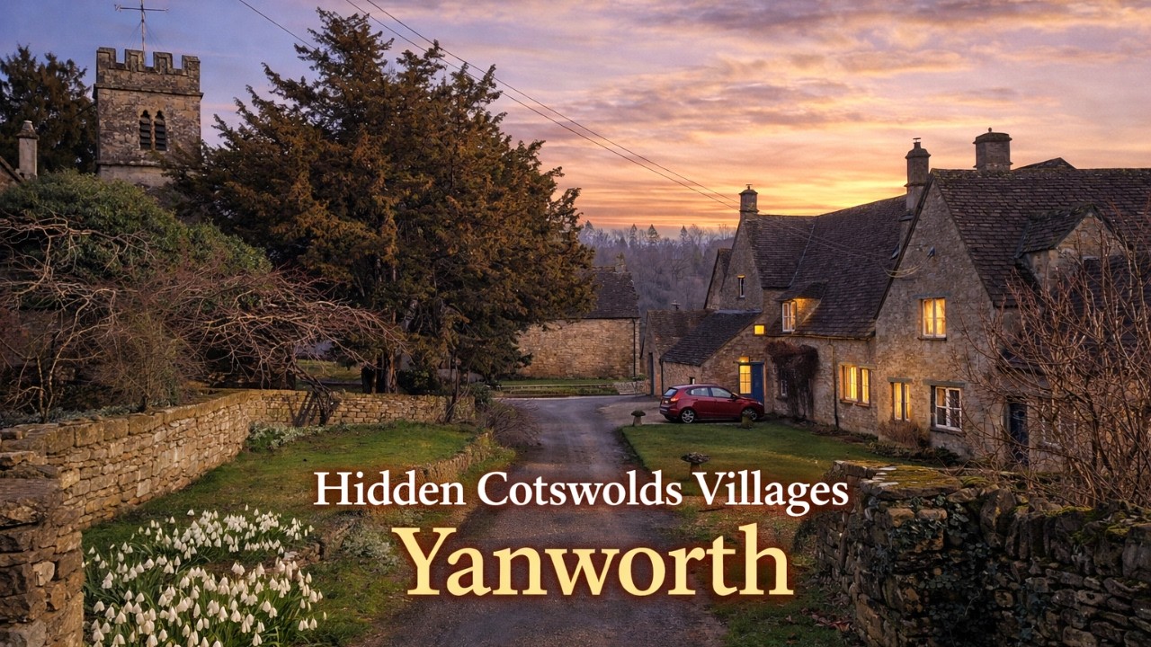 A Perfect Cotswolds Village | Idyllic Stone Cottages, Green Doors & Quiet Beauty