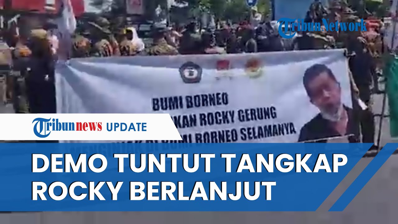 Aksi Demo Tuntut Penangkapan Rocky Gerung di Balikpapan Berlanjut Hari Ini, Diikuti Berbagai Ormas