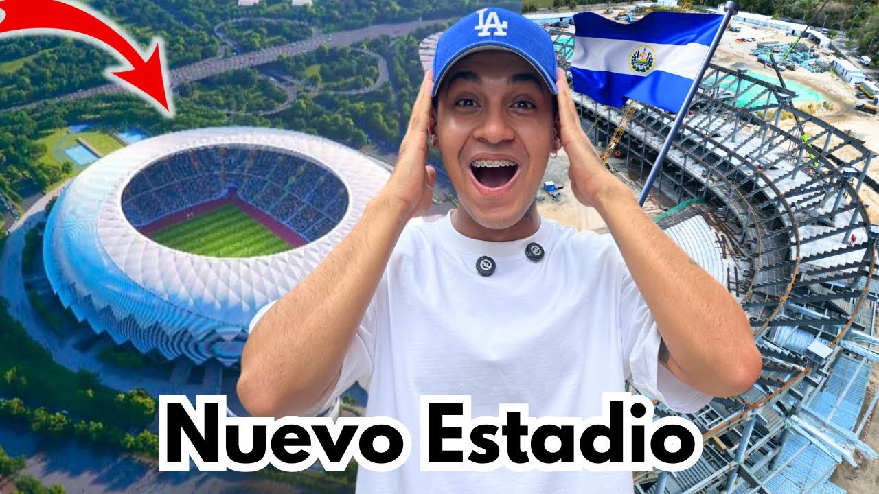 Así van los avances del Nuevo Estadio de El Salvador😱50% listo 😳